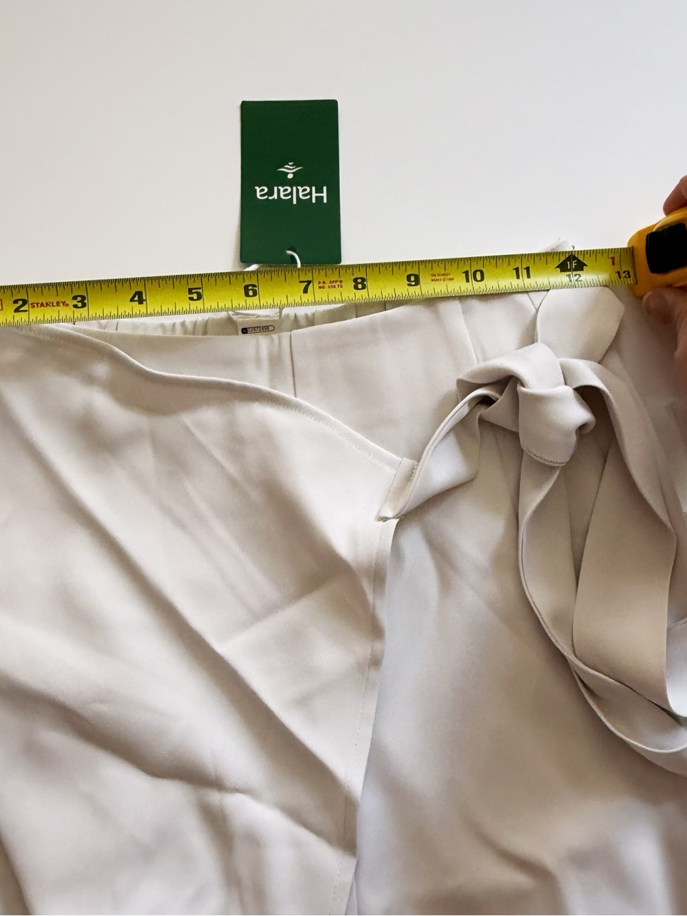 Halara Halara Flex™ High Waisted Tie Side Wide Leg Work Pants XS Tall NWT - Picture 14 of 15